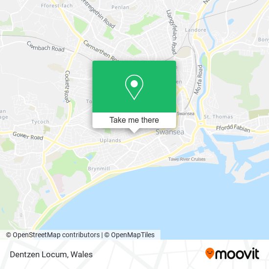 Dentzen Locum map