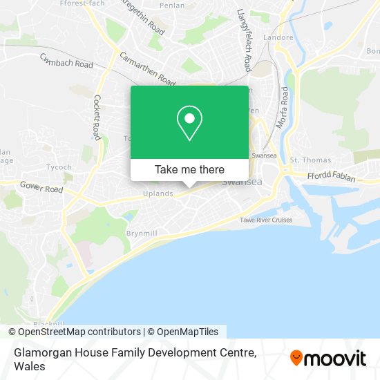 Glamorgan House Family Development Centre map