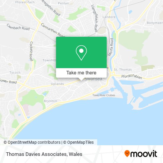 Thomas Davies Associates map