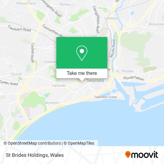 St Brides Holdings map