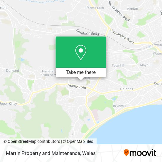 Martin Property and Maintenance map