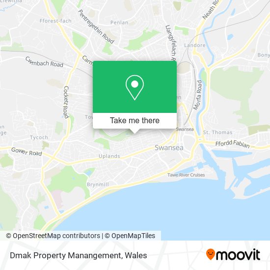 Dmak Property Manangement map