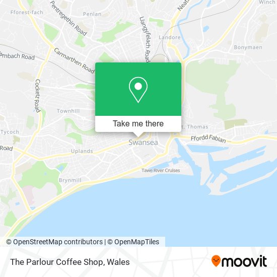 The Parlour Coffee Shop map