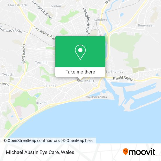 Michael Austin Eye Care map