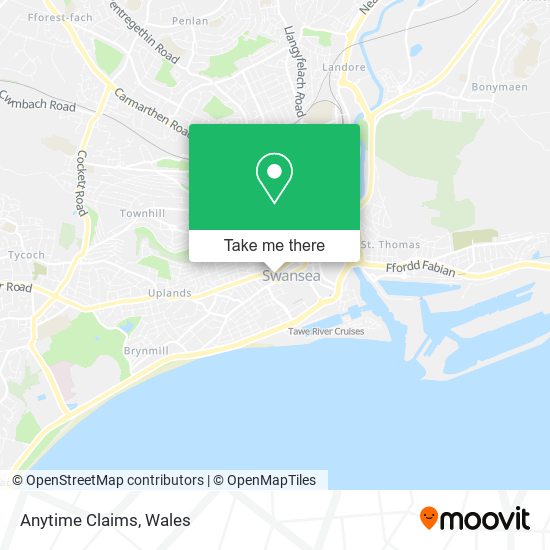 Anytime Claims map