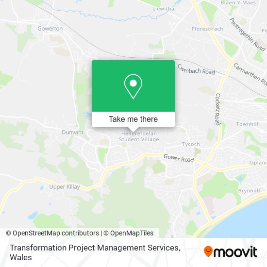 Transformation Project Management Services map