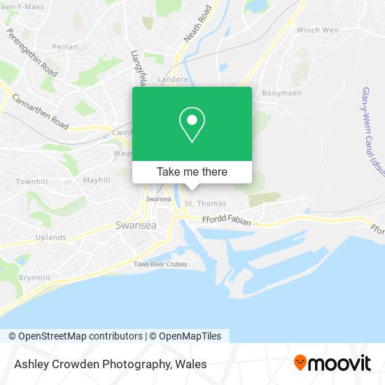 Ashley Crowden Photography map
