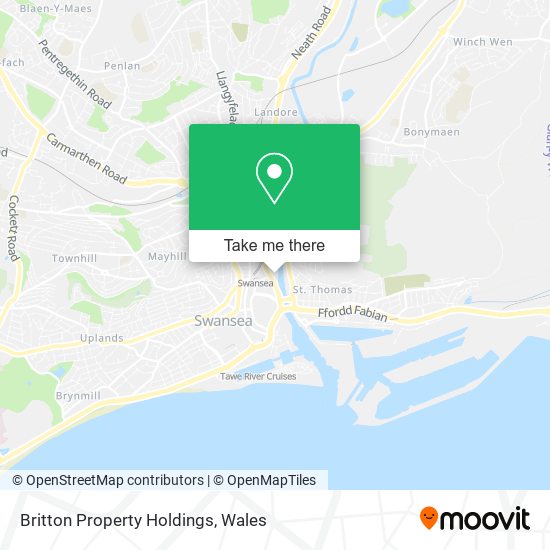 Britton Property Holdings map