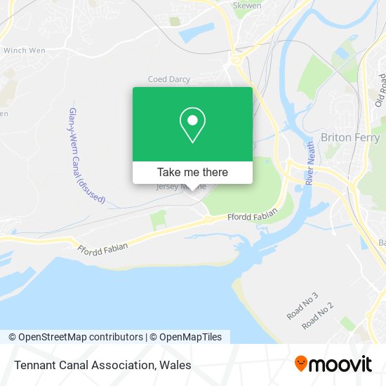 Tennant Canal Association map