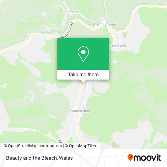 Beauty and the Bleach map