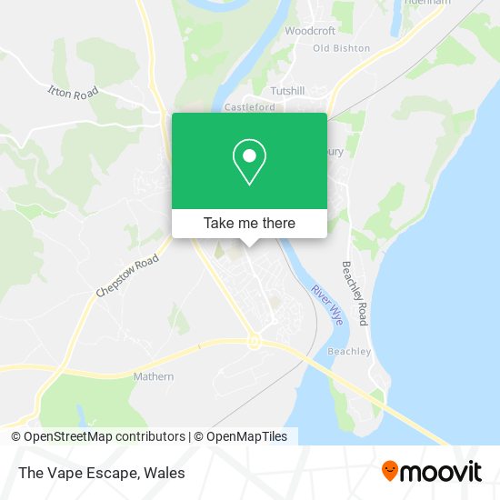 The Vape Escape map