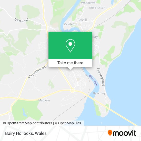Bairy Hollocks map