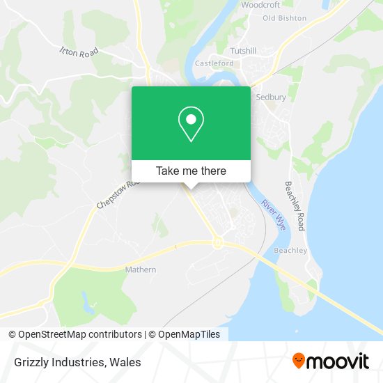 Grizzly Industries map