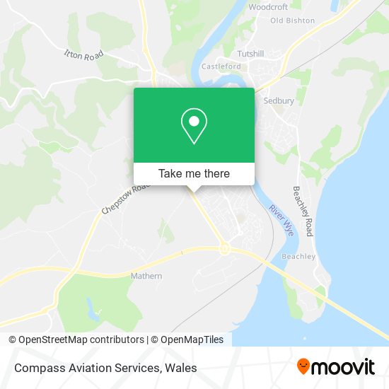 Compass Aviation Services map