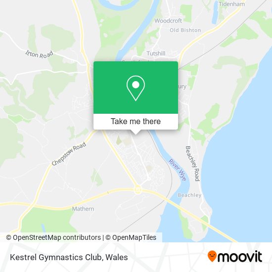 Kestrel Gymnastics Club map