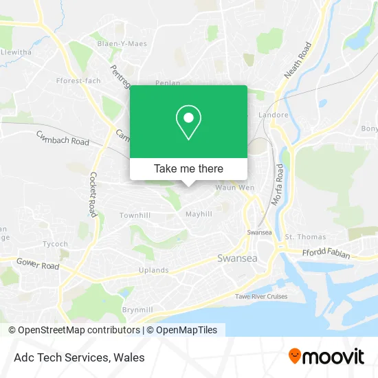 Adc Tech Services map
