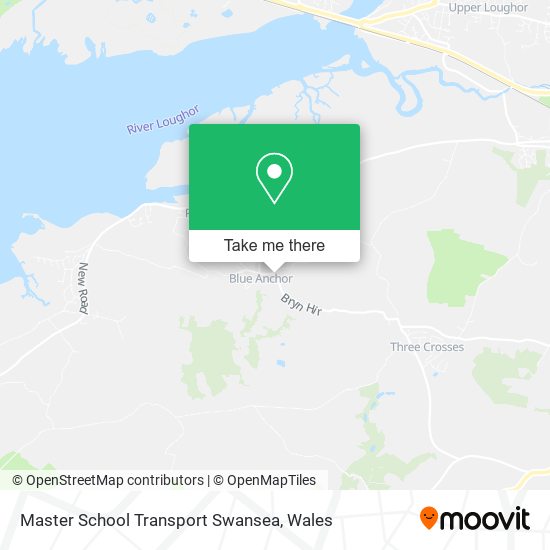 Master School Transport Swansea map