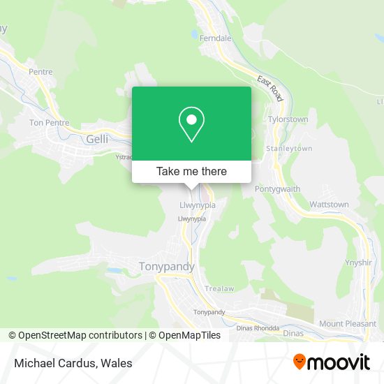 Michael Cardus map