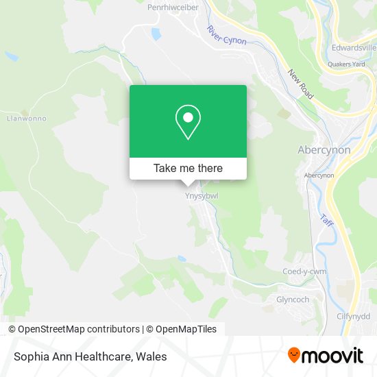 Sophia Ann Healthcare map