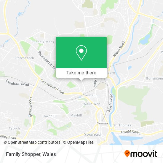 Family Shopper map