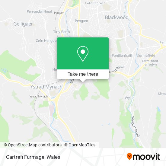 Cartrefi Furmage map