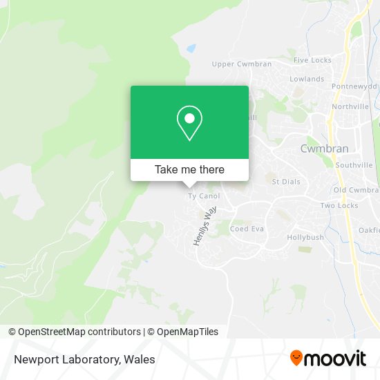 Newport Laboratory map