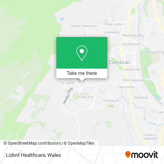 Lizbnf Healthcare map