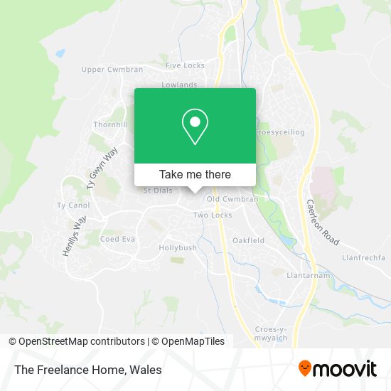 The Freelance Home map