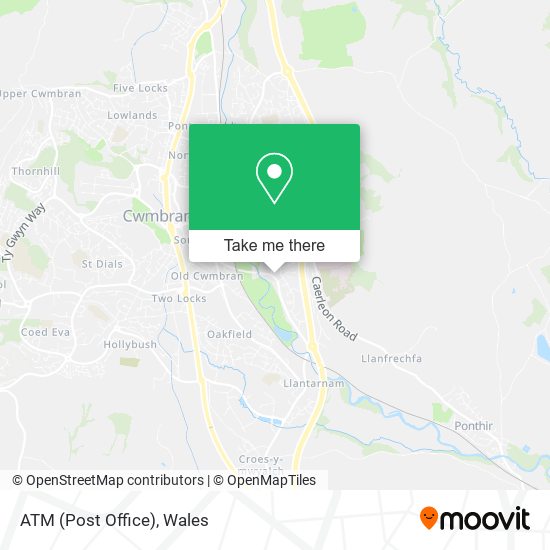ATM (Post Office) map
