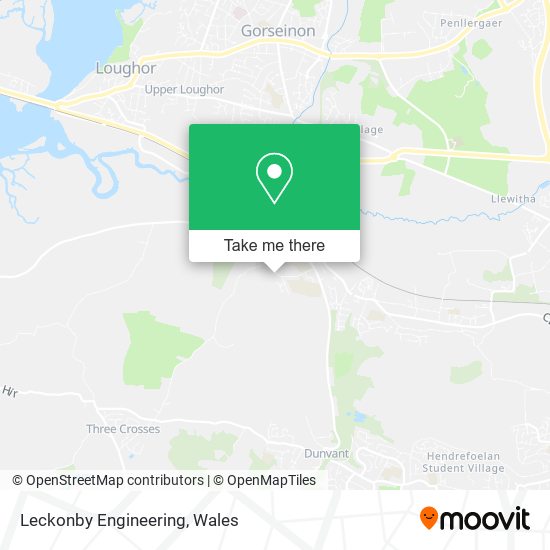 Leckonby Engineering map