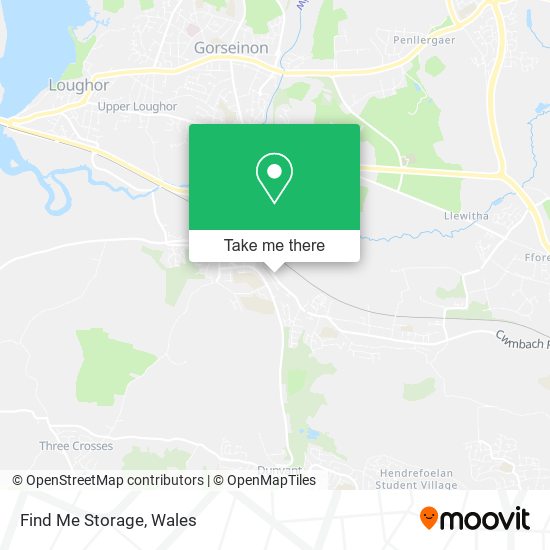 Find Me Storage map