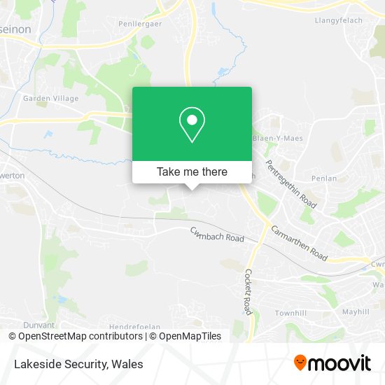 Lakeside Security map