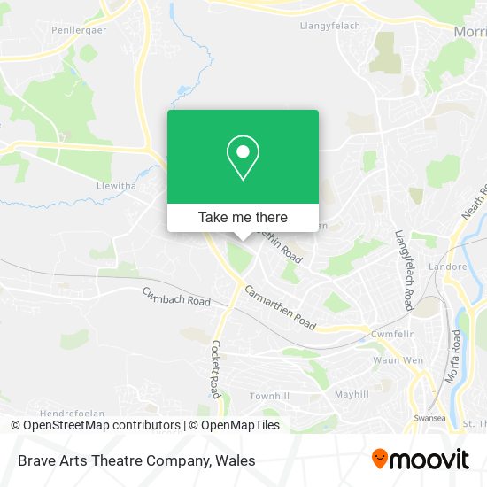 Brave Arts Theatre Company map