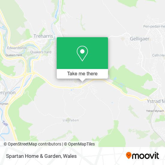 Spartan Home & Garden map