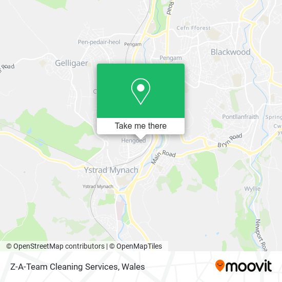 Z-A-Team Cleaning Services map