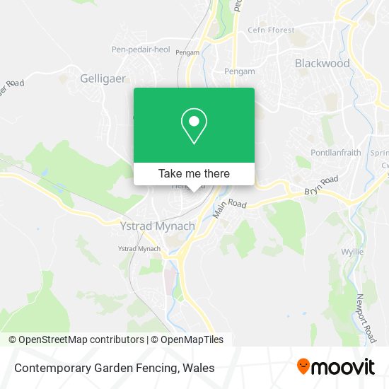 Contemporary Garden Fencing map