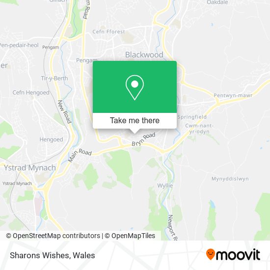 Sharons Wishes map