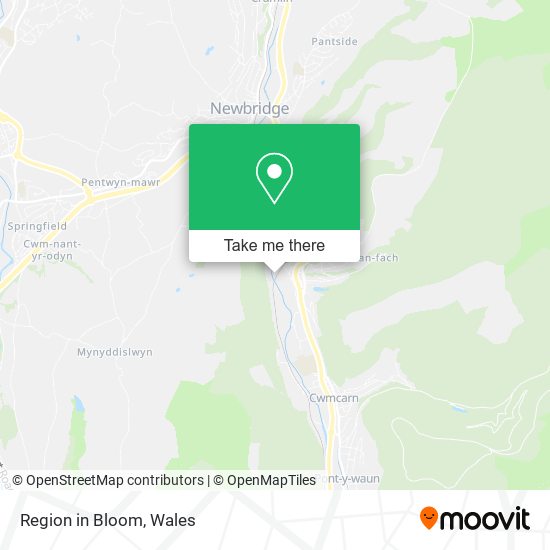 Region in Bloom map