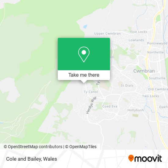 Cole and Bailey map