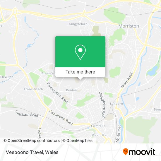 Veeboono Travel map