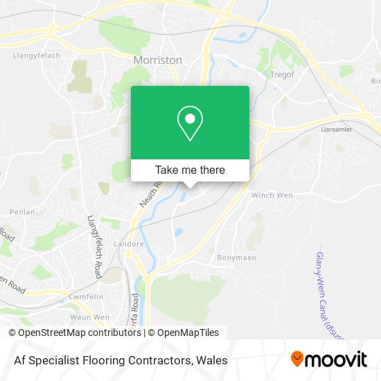 Af Specialist Flooring Contractors map