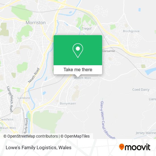 Lowe's Family Logistics map