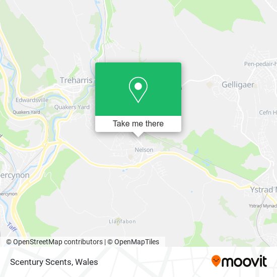 Scentury Scents map