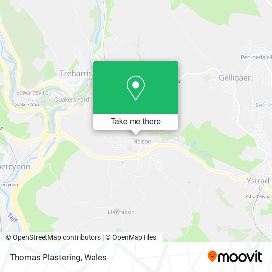 Thomas Plastering map