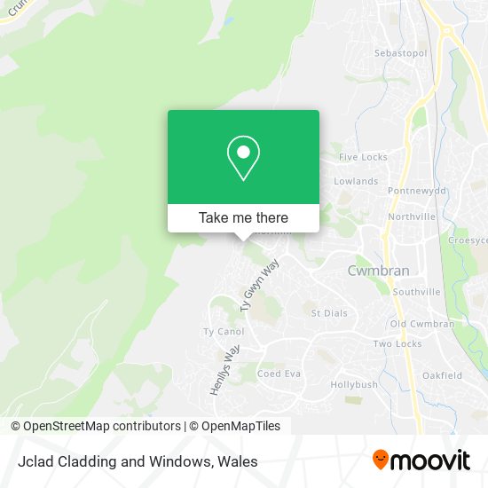 Jclad Cladding and Windows map
