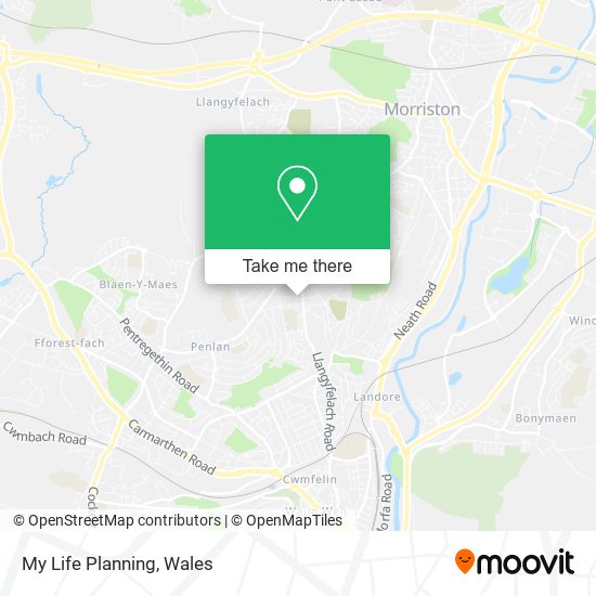 My Life Planning map