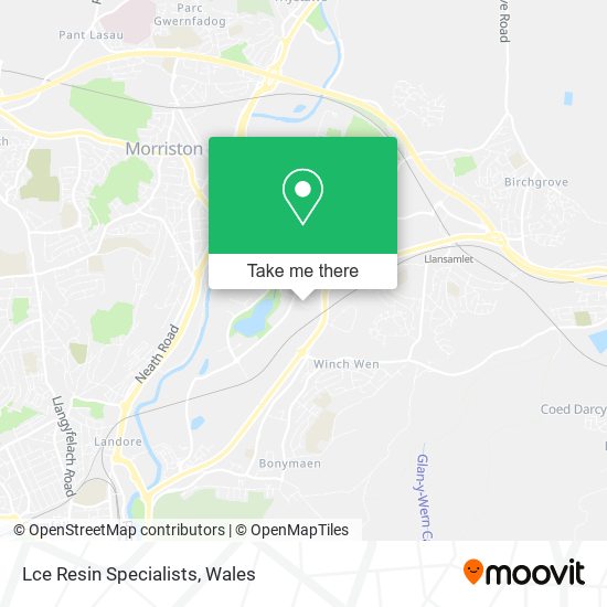 Lce Resin Specialists map