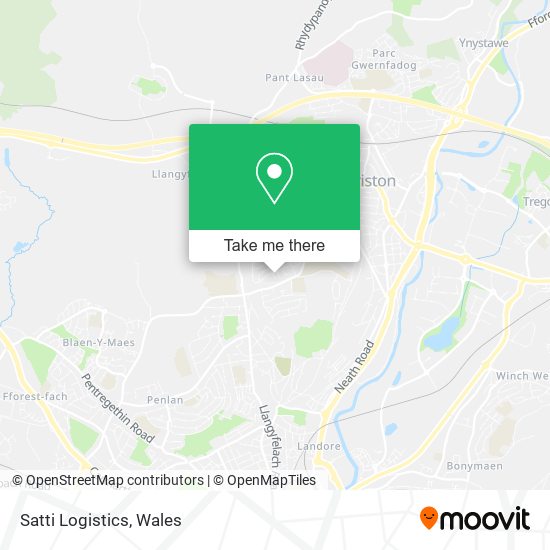 Satti Logistics map