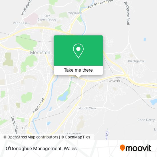 O'Donoghue Management map