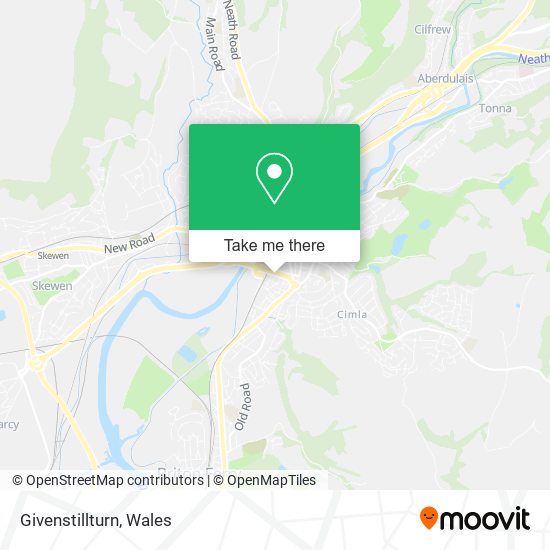 Givenstillturn map